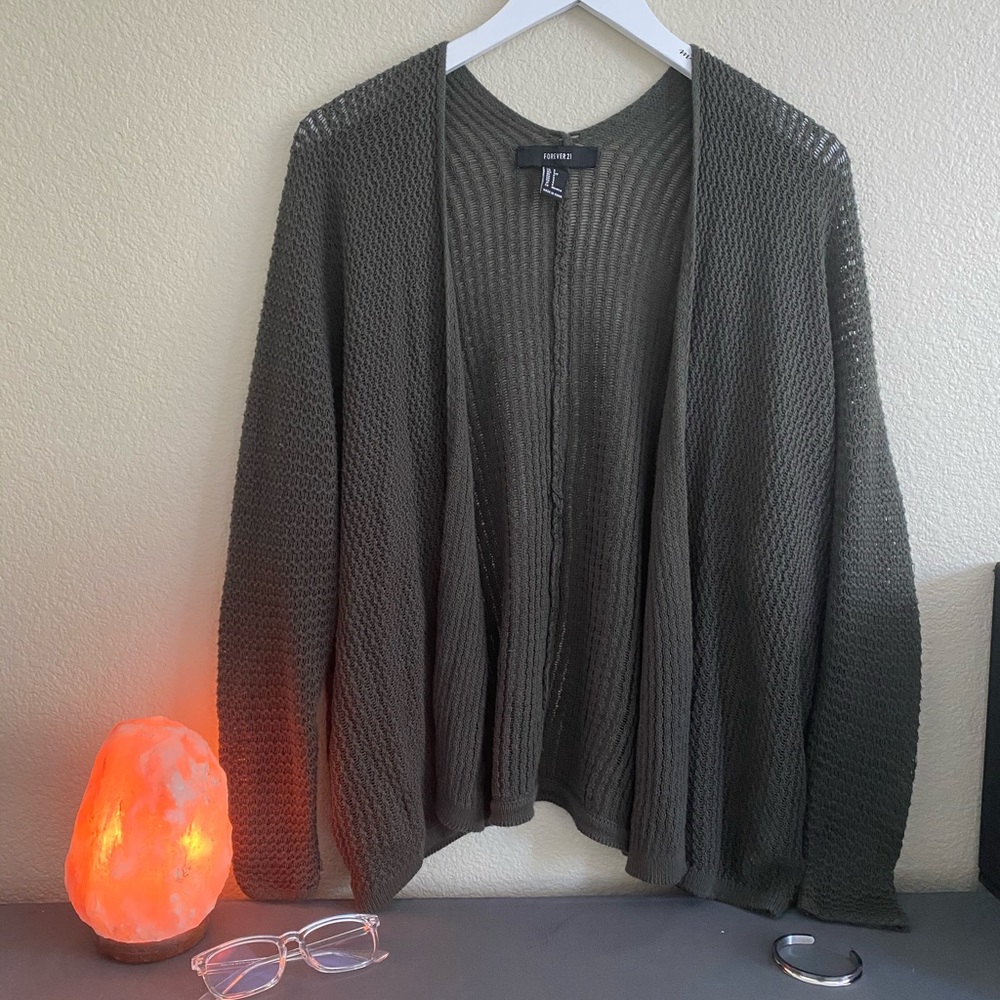 Forever 21 open cardigan